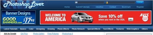 Photoshop Tutorial Sites