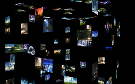 MovingPhotos3D Screensaver