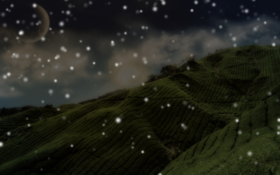 Scattered Flurries Screensaver
