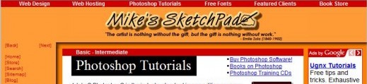 Photoshop Tutorial Sites