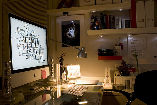 designer desktop workspace Inspirational Workspace: 60 Awesome Setups