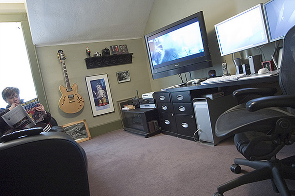 home office digital darkroom Inspirational Workspace: 60 Awesome Setups