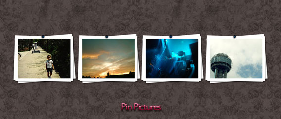Pin Pictures PSD file