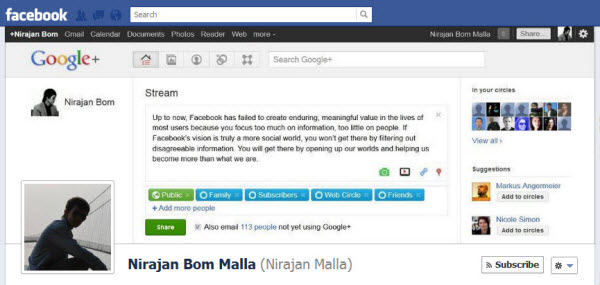 Facebook Timeline Cover