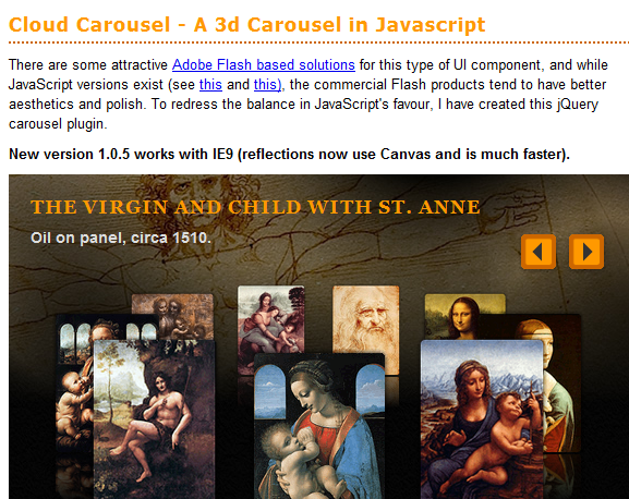 jQuery Carousel Sliders