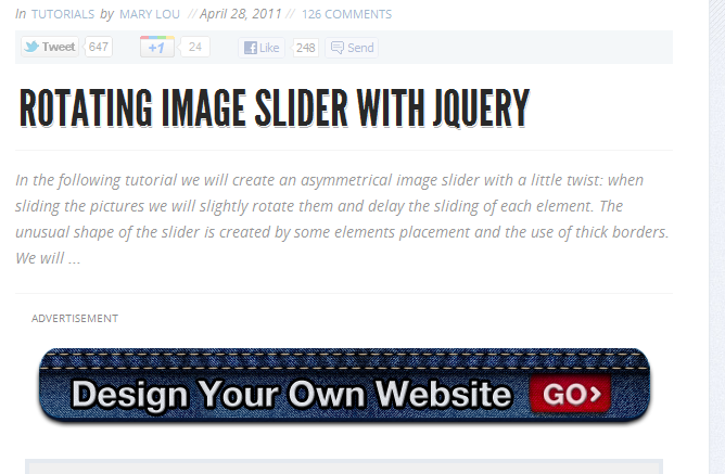 jQuery Carousel Sliders
