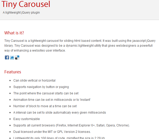 jQuery Carousel Sliders