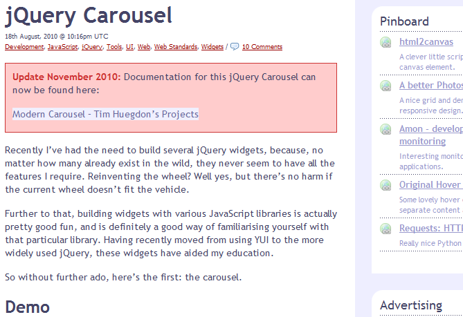 jQuery Carousel Sliders