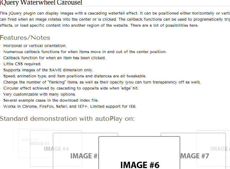 jQuery Carousel Sliders