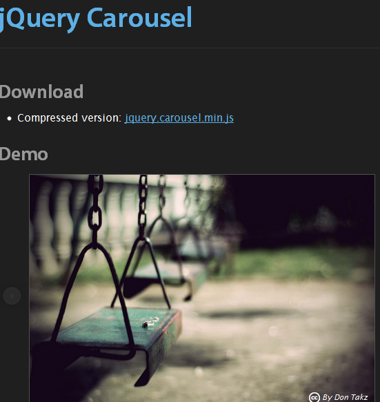 jQuery Carousel Sliders