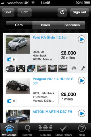 Auto Trader iPhone Screenshot 1