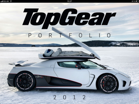 Top Gear Portfolio 2012 iPad Screenshot 1