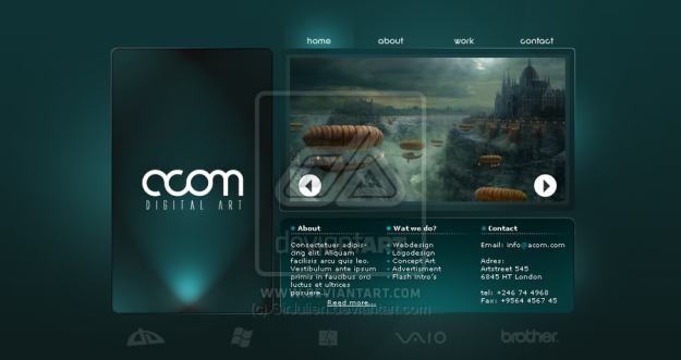 Acom Website Design