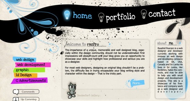 Popular Portfolio design