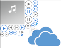 SkyDrive Music Player