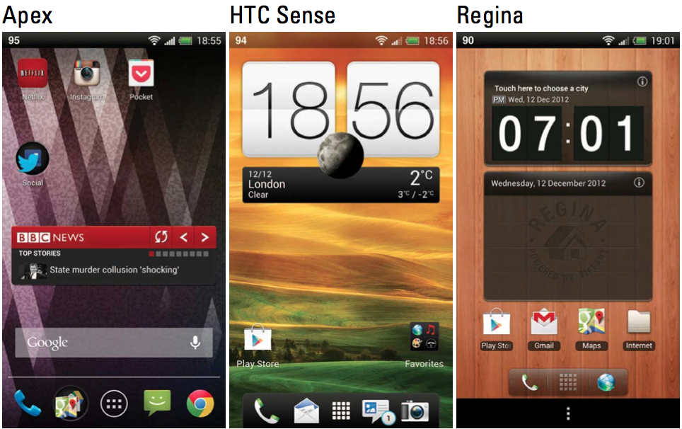 change your launcher