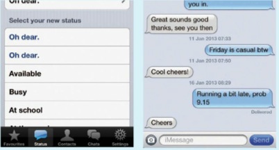 text messaging