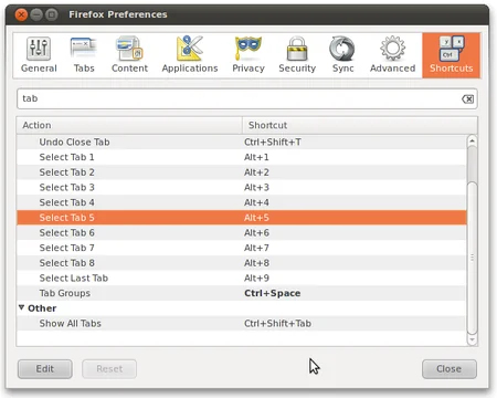 How to create your own keyboard shortcuts in Firefox using an add-on