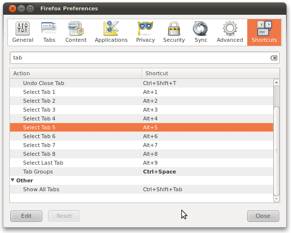 firefox addon for creating keyboard shortcuts