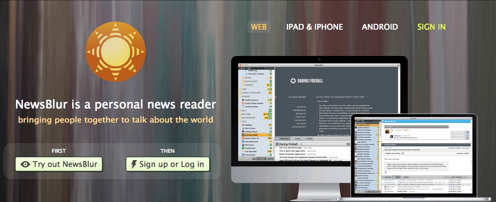 google reader alternative Newsblur