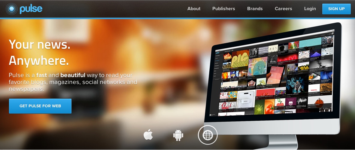 Pulse.me google reader alternative