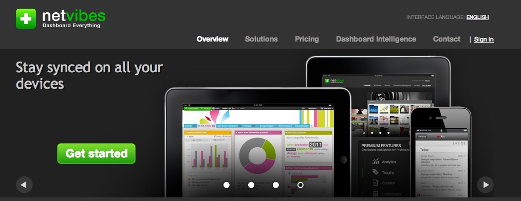 Netvibes free google reader alternative