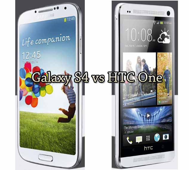 galaxy s4 vs htc one