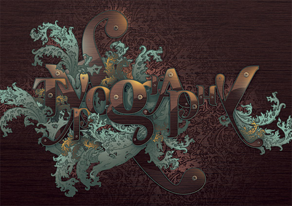 Ornate-Typographic-Illustration