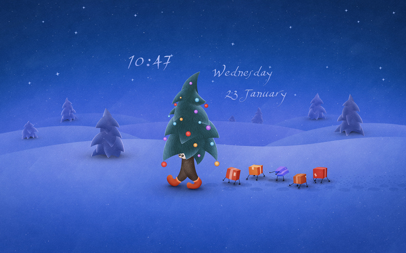 wallpaper-clock