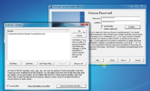 Add keyfiles