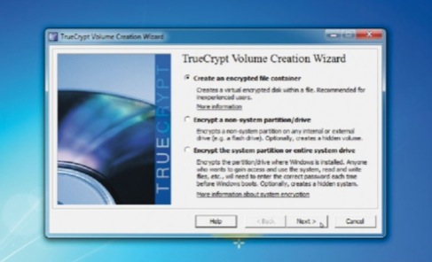 Choose Encryption Method