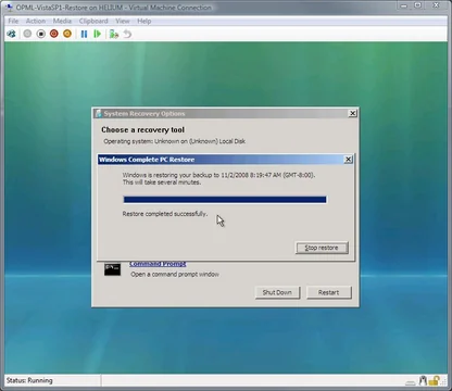 How To Restore PC From Backup