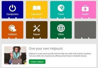 google helpouts