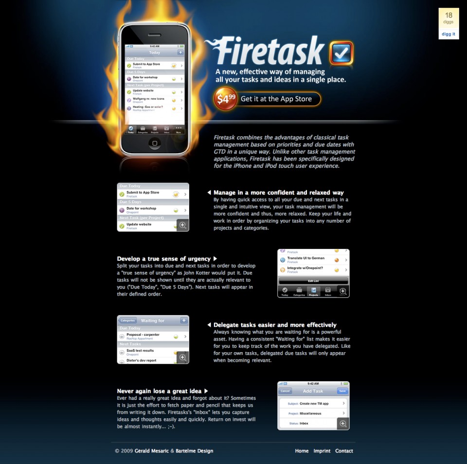 Firetask Website