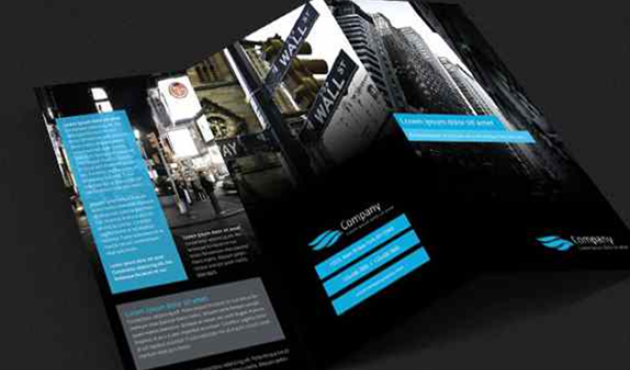 Free Modern Tri-Fold Brochure Design Template