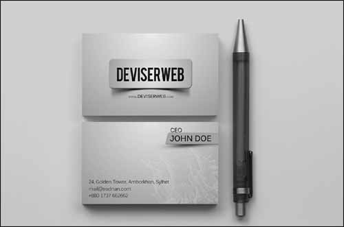Free Premium Business Card Template