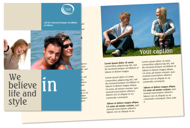 Free Travel & Lifestyle & Hospitality Brochure Template