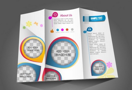 Free Vector Tri Fold Brochure