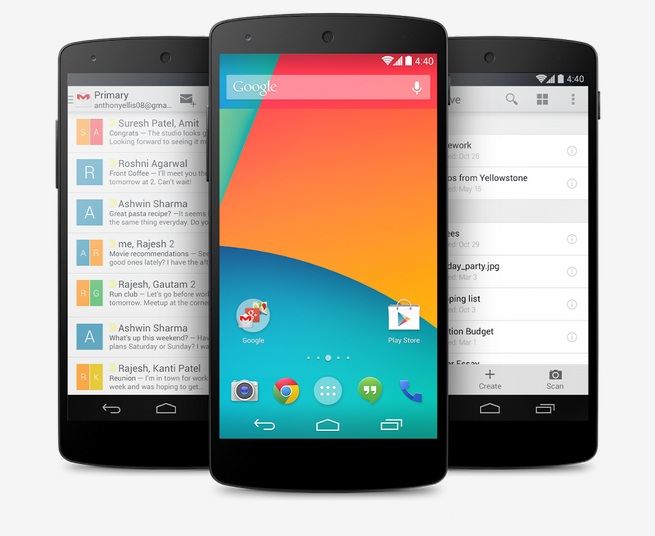 Galaxy S5, Nexus 5 and HTC One M8