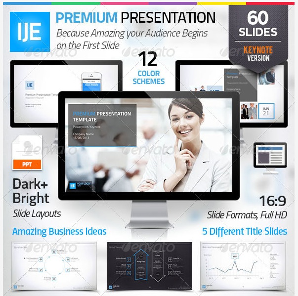 IJE - Premium Keynote Template