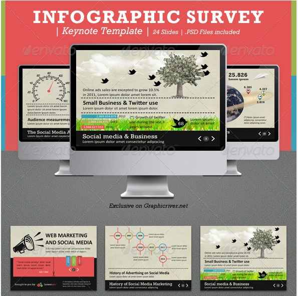 Infographic Survey Keynote Template
