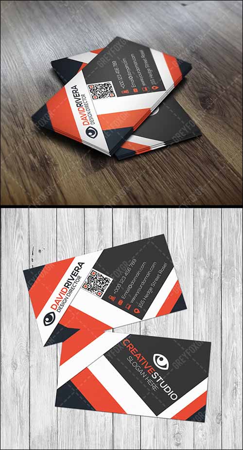 Modern Free Business Card Template