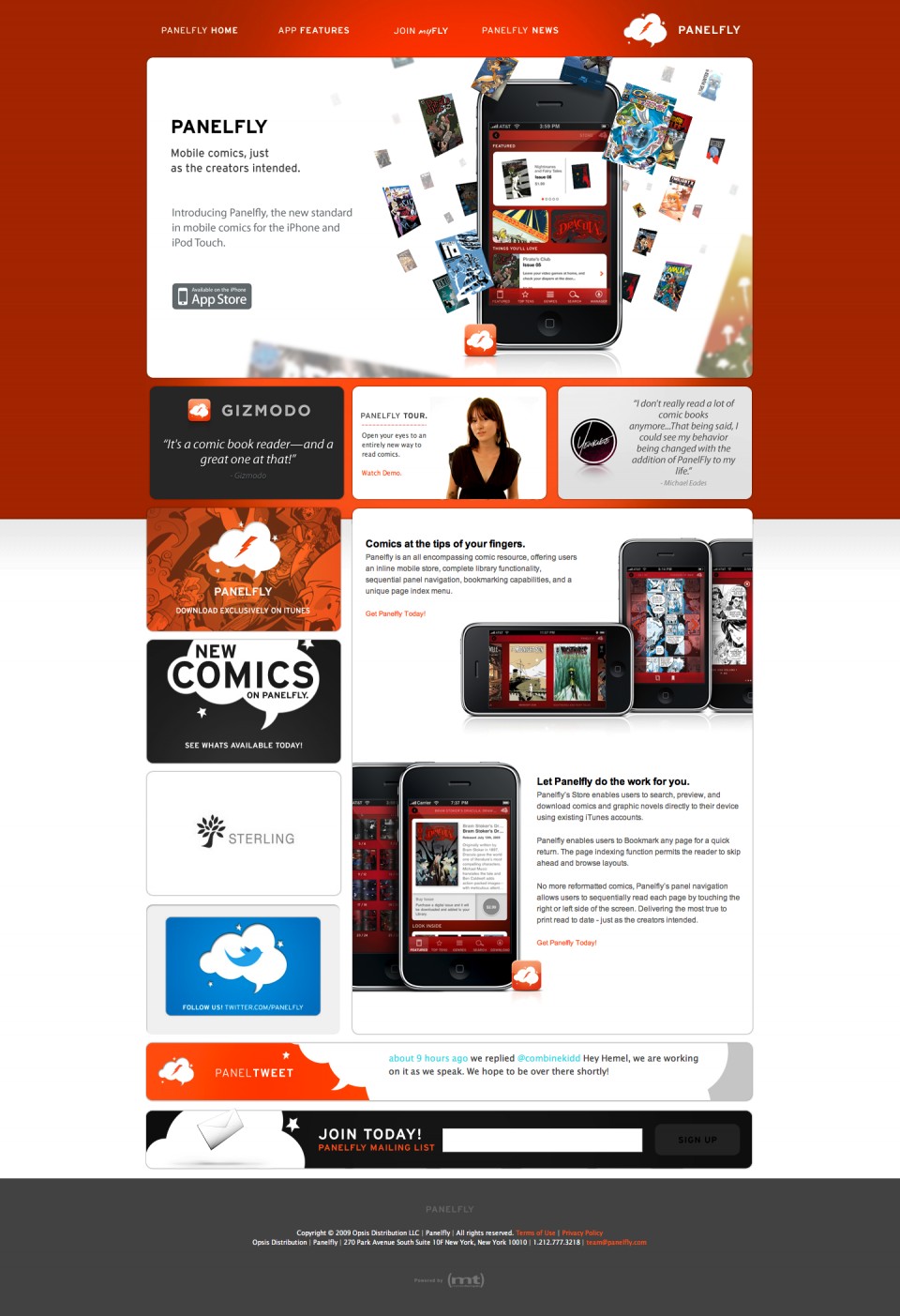 Panelfly Website
