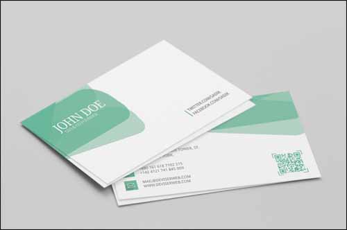 Personal Visiting Free PSD Business Card Template