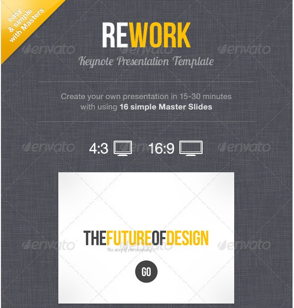 Rework Keynote Presentation Template