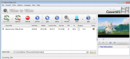 Video to video converter-