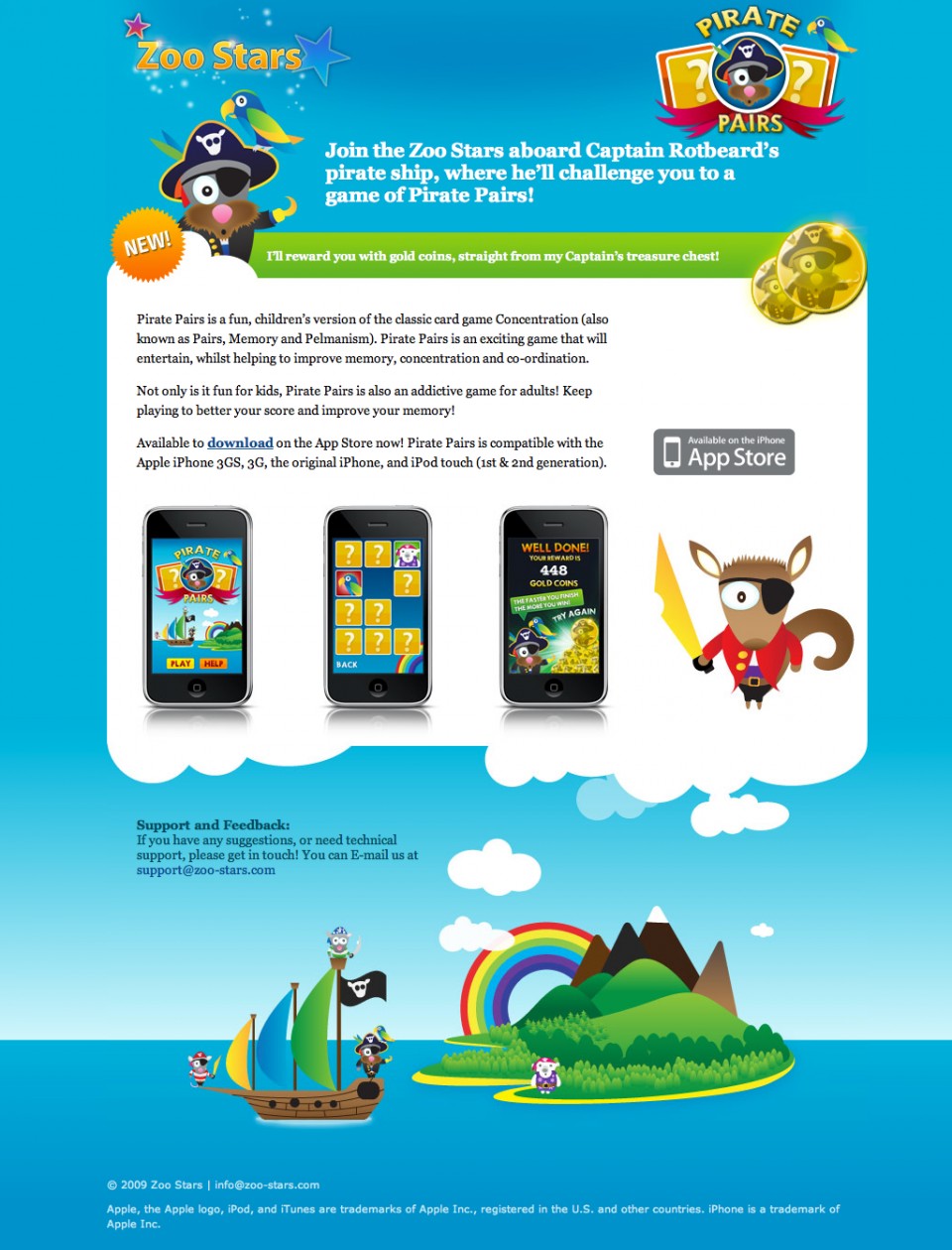 Zoo Stars Website