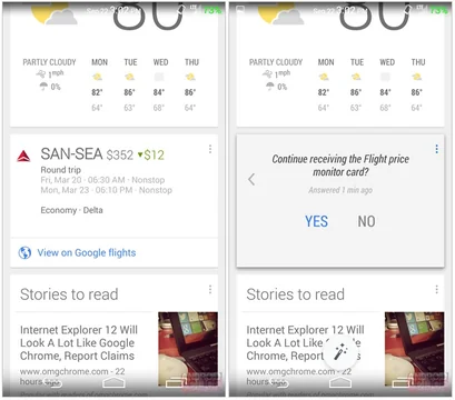 Google Now Launcher Will Find You Cheaper Flights