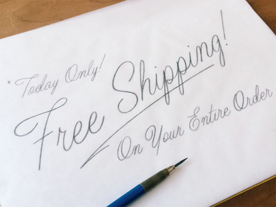 Free Shipping!