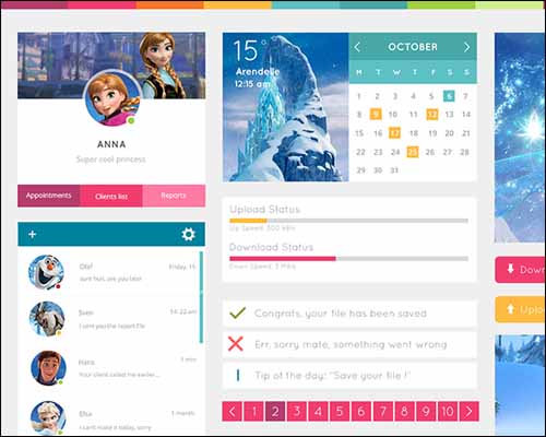 Free_PSD_UI_Kit